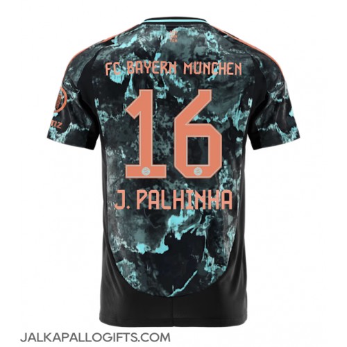 Bayern Munich Joao Palhinha #16 Vieraspaita 2024-25 Lyhythihainen